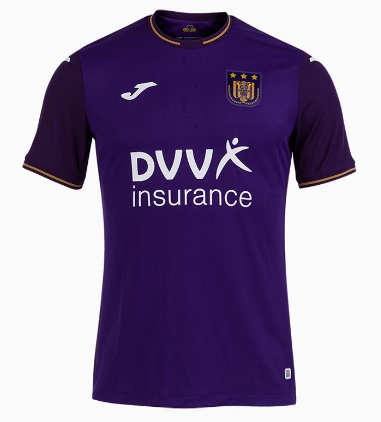 2021/22 RSC Anderlecht Home Kit Soccer Jersey